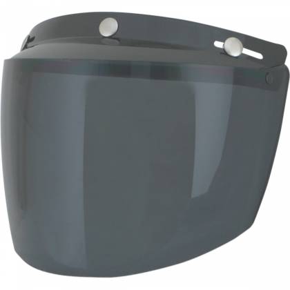 Vizieră Cască Moto 3-SNAP VINTAGE FLIP SHIELD · Fumuriu  - 0