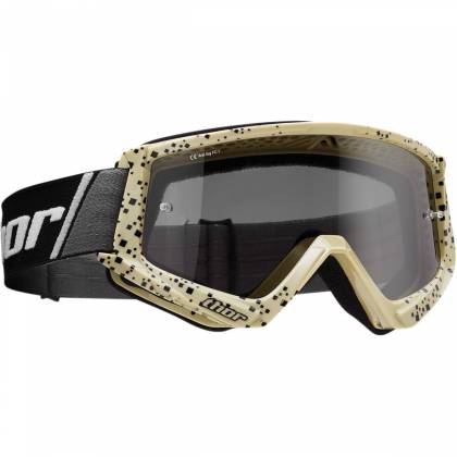 Ochelari Enduro - Cross THOR COMBAT SAND BLAST · Maro / Negru  - 0