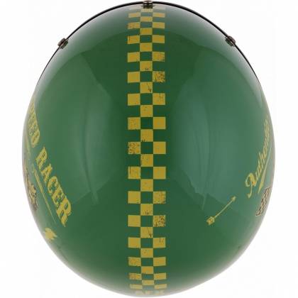 Cască Moto Open-Face AFX FX76 SPEED · Verde / Auriu  - 2