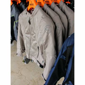 Geacă Moto de Vară din Textil BERING RIKO · Bej  - 4