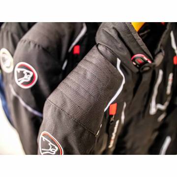 Geacă Moto din Textil BERING OURAL · Negru / Roșu  - 11