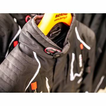 Geacă Moto din Textil BERING OURAL · Negru / Roșu  - 10