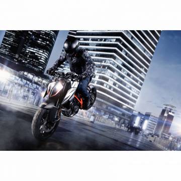 Geacă Moto din Textil BERING GOZER · Negru / Gri  - 1