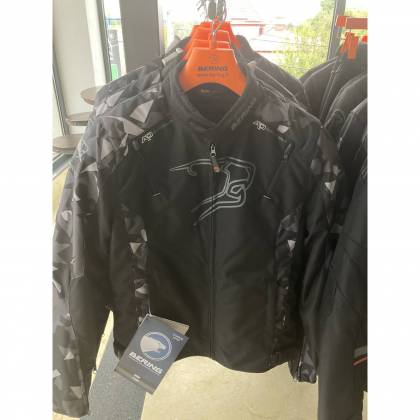 Geacă Moto din Textil BERING GOZER · Negru / Gri  - 2