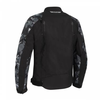 Geacă Moto din Textil BERING GOZER · Negru / Gri  - 8