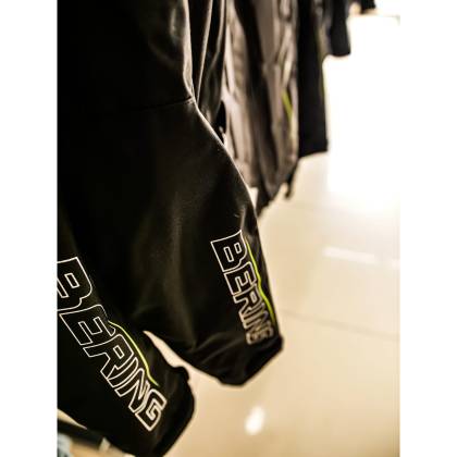 Geacă Moto din Textil BERING START-R · Negru / Gri / Verde Fluo  - 11