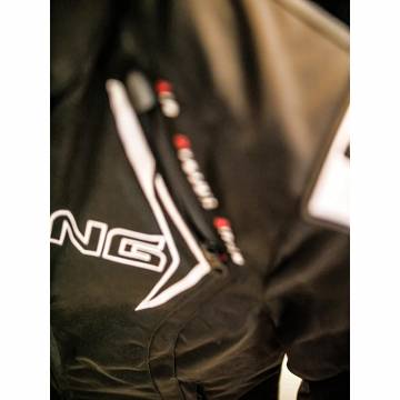 Geacă Moto Damă din Textil BERING LADY EVE-R · Negru / Roșu  - 11