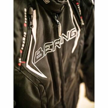 Geacă Moto Damă din Textil BERING LADY EVE-R · Negru / Roșu  - 10