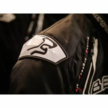 Geacă Moto Damă din Textil BERING LADY EVE-R · Negru / Roșu  - 6