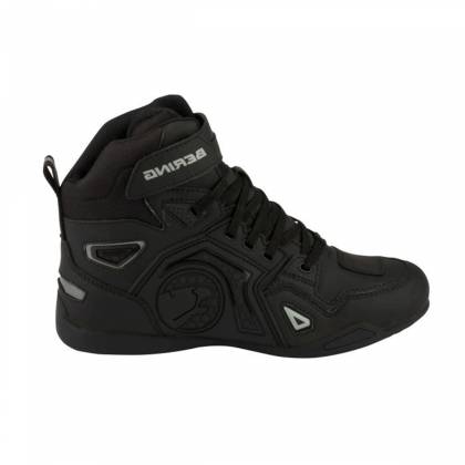 Ghete Moto din Piele & Textil BERING HORACE · Negru  - 0