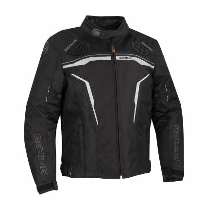 Geacă Moto din Textil BERING BATIST · Negru  - 0