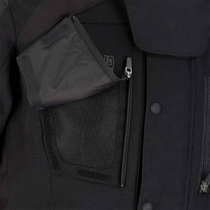 Geacă Moto din Textil BERING BRONKO · Negru  - 1