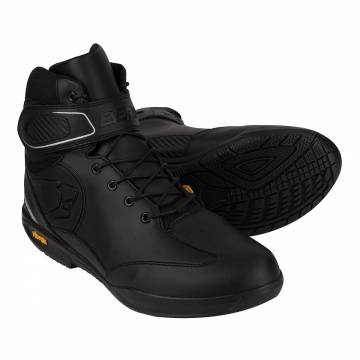 Ghete Moto din Piele & Textil BERING KANDA · Negru  - 0