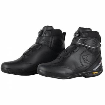 Ghete Moto din Piele & Textil BERING KANDA · Negru  - 1