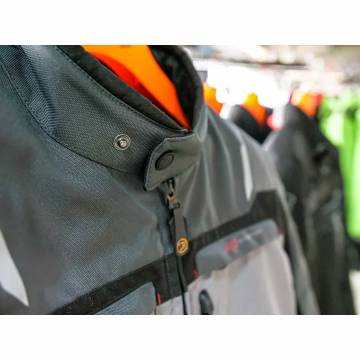 Geacă Moto din Textil BERING PANAMA · Gri / Negru  - 6