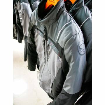 Geacă Moto din Textil BERING PANAMA · Gri / Negru  - 5