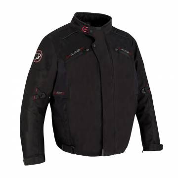 Geacă Moto din Textil BERING CORLEO KING SIZE · Negru  - 0