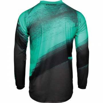 Tricou Enduro - Cross THOR SECTOR VAPOR · Verde / Negru  - 1