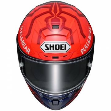 Cască Moto Integrală SHOEI X-SPIRIT III MARQUEZ 6 TC-1 · Alb / Albastru / Roșu  - 3