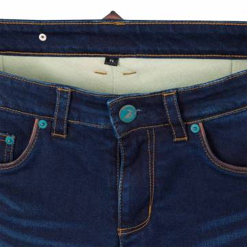 Blugi Moto Damă BERING LADY DONOVAN · Albastru  - 2