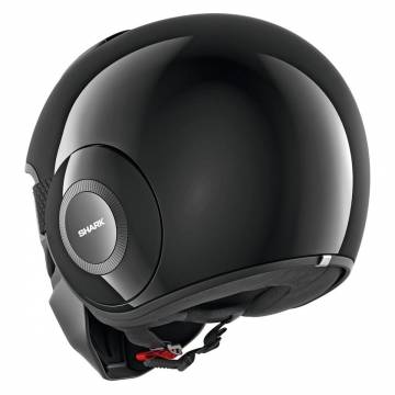 Cască Moto Open Face SHARK STREET DRAK BLANK · Negru Lucios  - 2