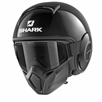 Cască Moto Open Face SHARK STREET DRAK BLANK 