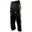 Pantaloni Moto de Ploaie Bering CHICAGO · Negru / Verde Fluo