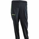 Pantaloni Trening STRINDBERG 2135 · Negru / Verde-Fluo