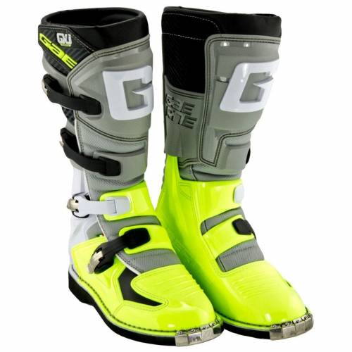 Cizme Enduro - Cross GAERNE GXJ · Gri / Verde Fluo 