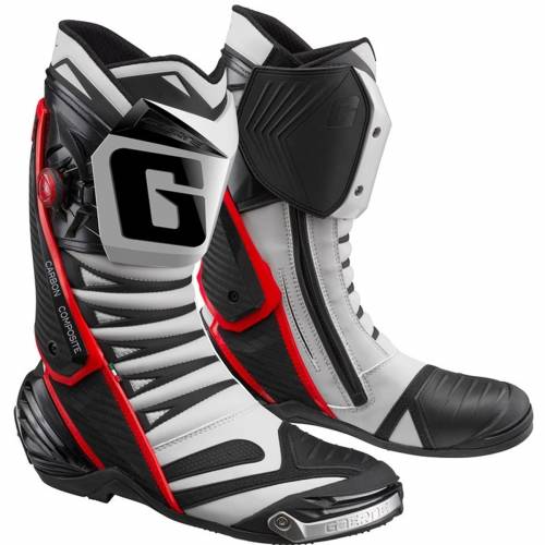Cizme Moto Sport - Racing cu DryTech GAERNE GP1 EVO · Gri / Roșu / Negru 