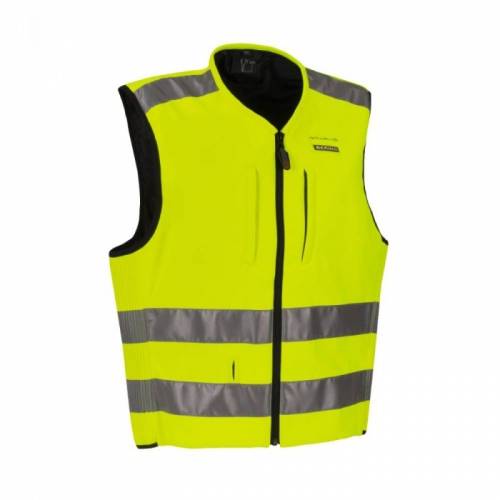 Vestă Protecție Airbag Moto - BERING C-PROTECT AIR · Galben-Fluo 