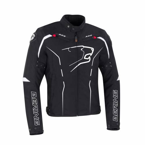 Geacă Moto din Textil BERING KALOWAY · Negru / Alb 