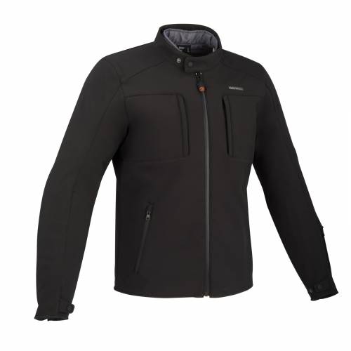 Geacă Moto din Textil BERING CARVER · Negru 