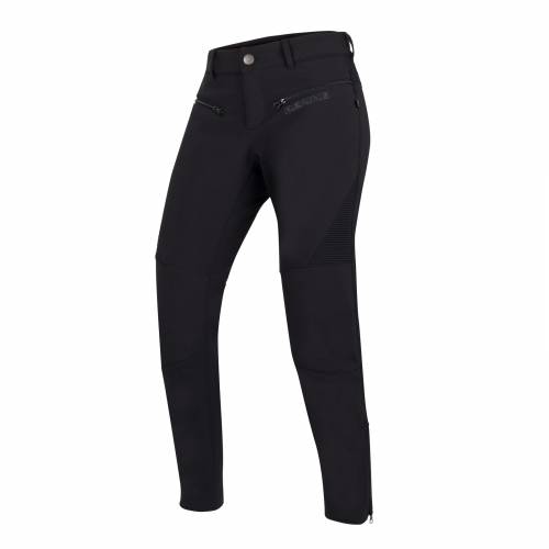Pantaloni Moto Damă din Textil BERING LADY ALKOR · Negru 