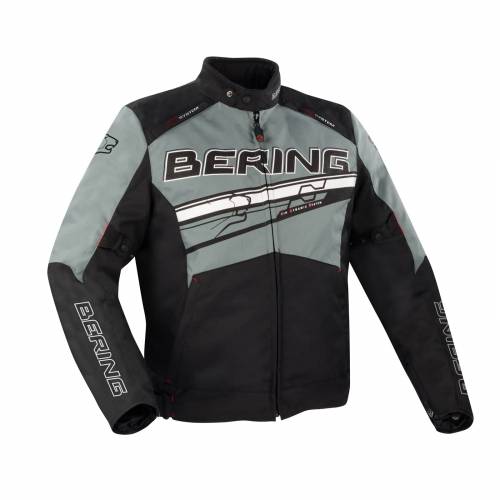 Geacă Moto din Textil BERING BARIO · Gri / Negru 