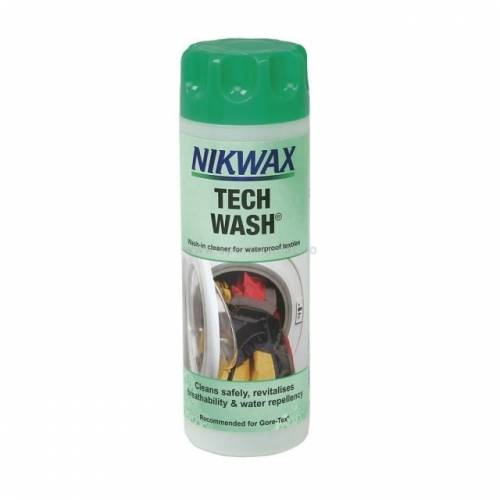 Detergent Echipamente din Textil - Gore-Tex, Sympatex, eVent - NIKWAX TECH WASH 300ml 