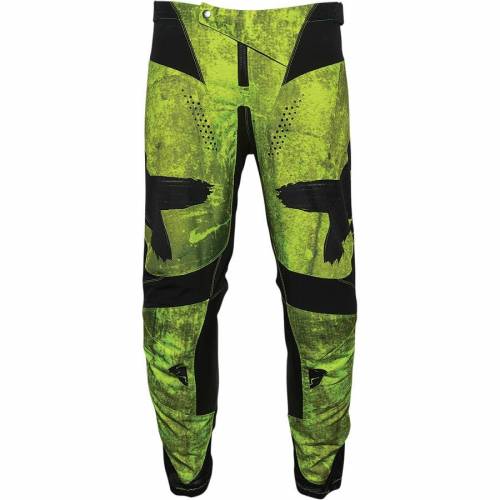 Pantaloni Enduro - Cross THOR PULSE HZRD · Verde / Negru 