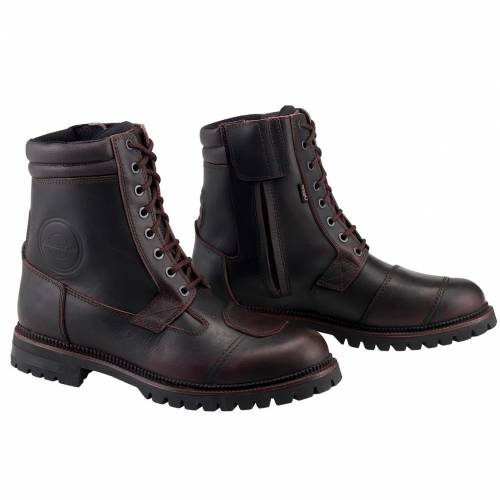 Ghete Moto Chopper GoreTex & Piele Naturală GAERNE G-STONE · Maro 