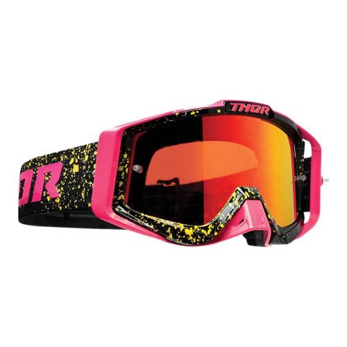 Ochelari Enduro - Cross THOR SNIPER PRO SPLATTA · Roz / Negru / Galben 