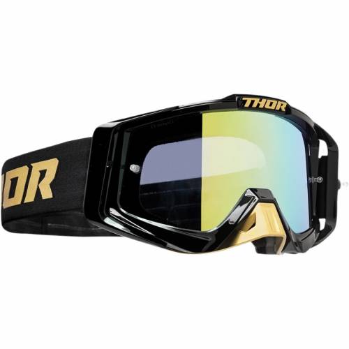 Ochelari Enduro - Cross THOR SNIPER PRO SOLID · Auriu / Negru 