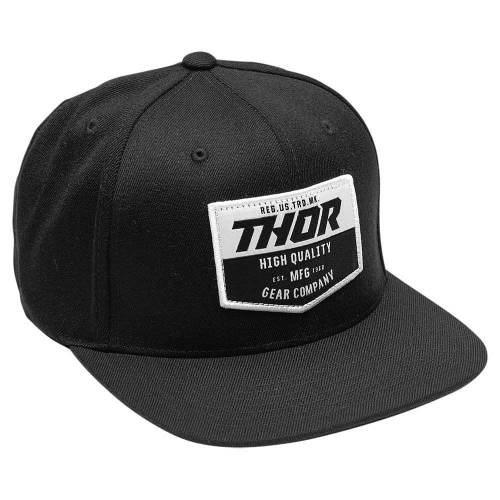 Șapcă Baseball THOR S23 CHEVRON · Negru / Alb 