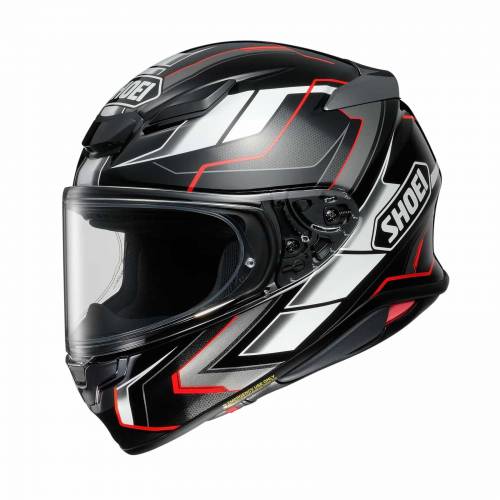 Cască Moto Integrală SHOEI NXR2 Prologue TC-5 · Negru / Alb / Roșu 