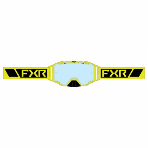 Ochelari Enduro Copii FXR RACING MAVERICK CLEAR MX · Galben-Fluo / Negru 