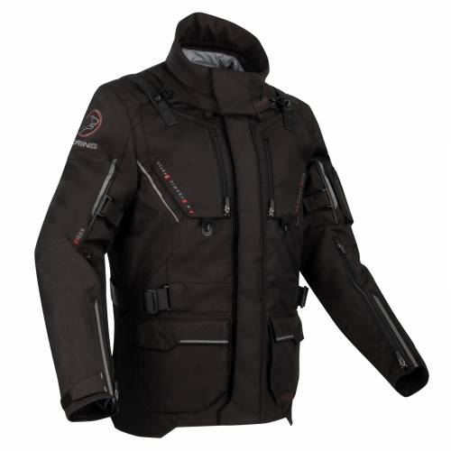 Geacă Moto din Textil BERING NORDKAPP · Negru 