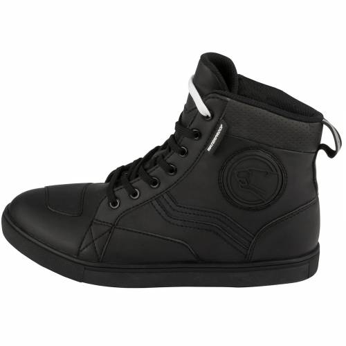 Ghete Moto din Piele & Textil BERING STARS EVO · Negru 