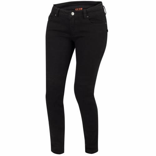 Blugi Moto Damă Stretch cu DuPont Kevlar BERING LADY PATRICIA Slim Fit · Negru 