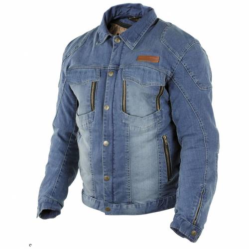 Geacă Moto din Denim TRILOBITE PARADO · Albastru 