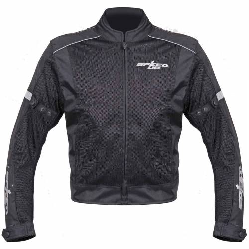 Geacă Moto de Vară din Textil SPEED UP ENTER SHORT · Negru 