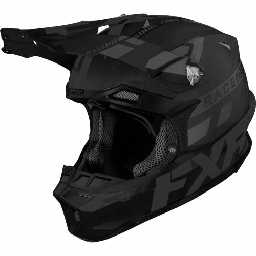 Cască Enduro - Cross - Snowmobil FXR RACING BLADE RACE DIV · Negru Mat 