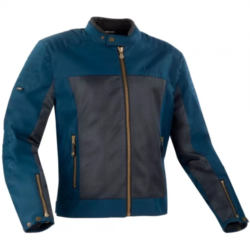 Geacă Moto de Vară SEGURA OSKAR · Albastru / Negru 